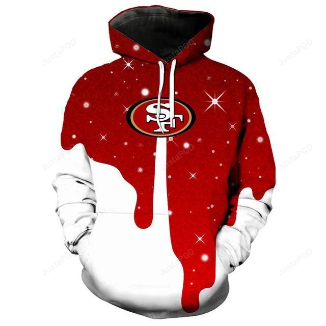 San Francisco 49ers 3D Hoodie Zip Hoodie
