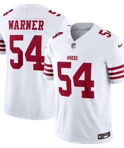 San Francisco 49ers #54 Fred Warner Vapor Fuse Limited Jersey - White