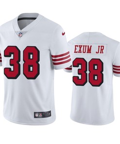 San Francisco 49ers Antone Exum Jr. White Nike Color Rush Limited Jersey