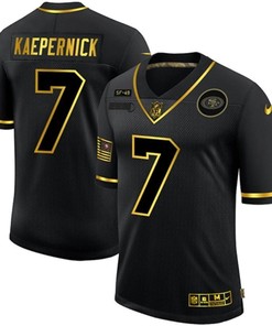 San Francisco 49ers Colin Kaepernick #7 Nfl 2020 Black Jersey