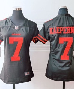 San Francisco 49ers Colin Kaepernick #7 Nfl 2020 Dark Brown Womens Jersey