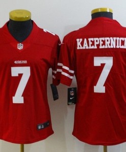 San Francisco 49ers Colin Kaepernick #7 Nfl 2020 Garnet Womens Jersey
