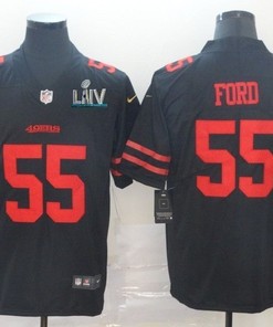 San Francisco 49ers Dee Ford # 55 2020 Nfl Black Jersey Jersey