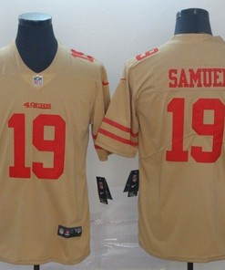 San Francisco 49ers Deebo Samuel #19 2020 Nfl Golden Jersey Jersey