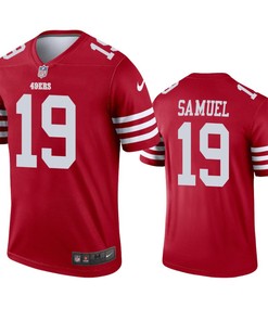 San Francisco 49ers Deebo Samuel 19 2022-23 Legend Scarlet Jersey - Men's