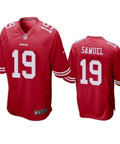 San Francisco 49ers Deebo Samuel 2019 Nfl Draft Scarlet Game Jersey