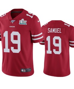 San Francisco 49ers Deebo Samuel Scarlet Super Bowl Liv Vapor Limited Jersey