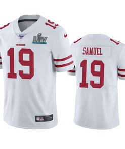 San Francisco 49ers Deebo Samuel White Super Bowl Liv Vapor Limited Jersey