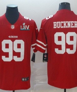 San Francisco 49ers Deforest Buckner # 99 2020 Nfl Red Jersey Jersey
