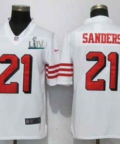 San Francisco 49ers Deion Sanders #21 2020 Nfl White Jersey Jersey