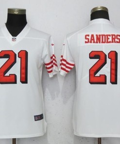 San Francisco 49ers Deion Sanders #21 2020 Nfl White Jersey Jersey