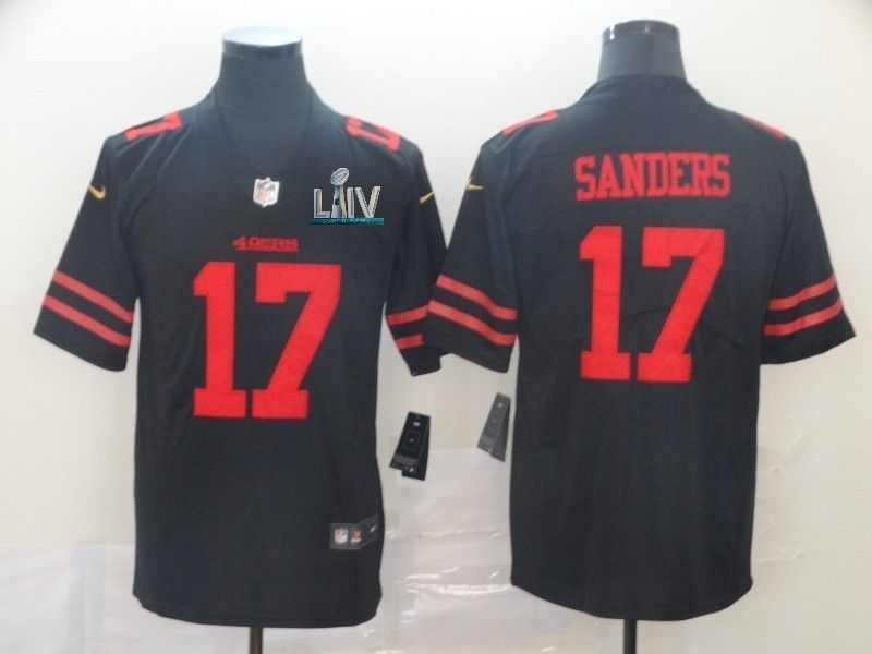 San Francisco 49ers Emmanuel Sanders # 17 2020 Nfl Black Jersey Jersey