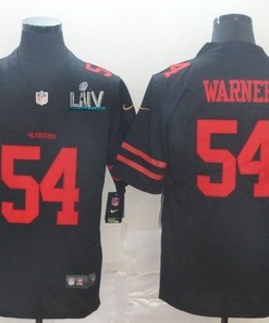 San Francisco 49ers Fred Warner # 54 2020 Nfl Black Jersey Jersey