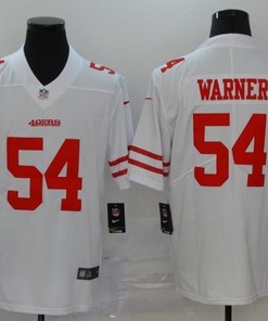 San Francisco 49ers Fred Warner #54 Nfl 2020 White Jersey