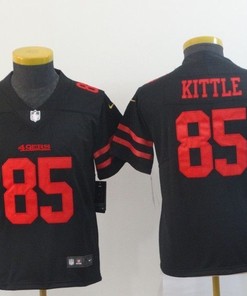 San Francisco 49ers George Kittle #85 2020 Nfl Black Jersey Jersey