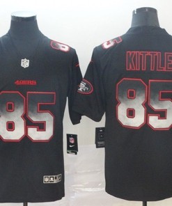 San Francisco 49ers George Kittle #85 2020 Nfl Black Jersey Jersey
