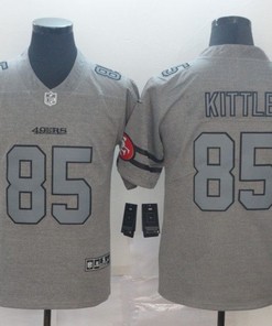 San Francisco 49ers George Kittle #85 2020 Nfl Grey Jersey Jersey