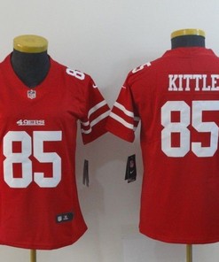 San Francisco 49ers George Kittle #85 2020 Nfl Red Womens Jersey Jersey