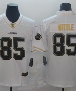 San Francisco 49ers George Kittle #85 2020 Nfl White Jersey Jersey