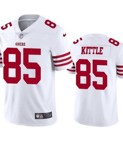 San Francisco 49ers George Kittle 85 2022-23 Vapor Limited White Jersey - Men's