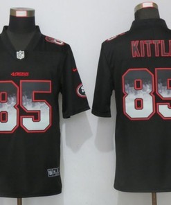 San Francisco 49ers George Kittle #85 Nfl 2020 Black Jersey