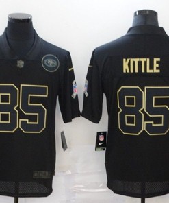 San Francisco 49ers George Kittle #85 Nfl 2020 Black Jersey
