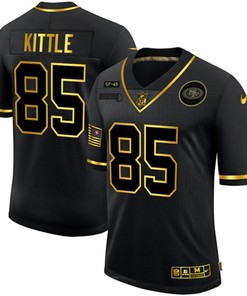 San Francisco 49ers George Kittle #85 Nfl 2020 Black Jersey