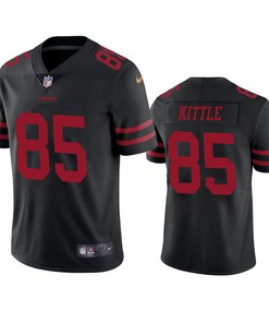 San Francisco 49ers George Kittle Black Vapor Limited Jersey