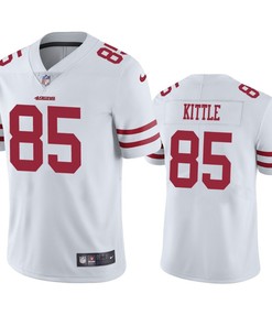 San Francisco 49ers George Kittle White Vapor Limited Jersey