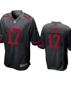 San Francisco 49ers Jalen Hurd 2019 Nfl Draft Black Game Jersey
