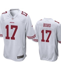 San Francisco 49ers Jalen Hurd 2019 Nfl Draft White Game Jersey