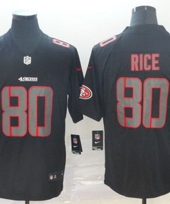 San Francisco 49ers Jerry Rice #80 2020 Nfl Black Jersey Jersey