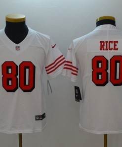 San Francisco 49ers Jerry Rice #80 2020 Nfl White Jersey Jersey