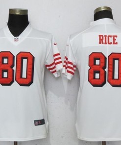 San Francisco 49ers Jerry Rice #80 2020 Nfl White Jersey Jersey