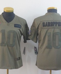 San Francisco 49ers Jimmy Garoppolo #10 2020 Nfl Camo Womens Jersey Jersey