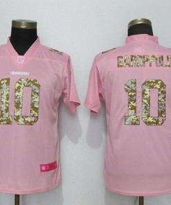 San Francisco 49ers Jimmy Garoppolo #10 2020 Nfl Pink Womens Jersey Jersey