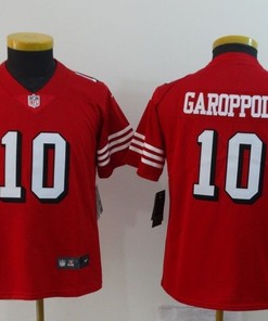 San Francisco 49ers Jimmy Garoppolo #10 2020 Nfl Red Jersey Jersey