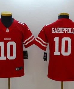 San Francisco 49ers Jimmy Garoppolo #10 2020 Nfl Red Jersey Jersey
