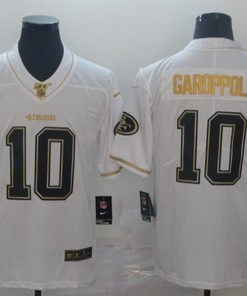 San Francisco 49ers Jimmy Garoppolo #10 2020 Nfl White Jersey Jersey
