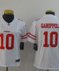 San Francisco 49ers Jimmy Garoppolo #10 2020 Nfl White Womens Jersey Jersey