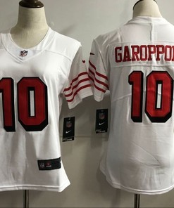 San Francisco 49ers Jimmy Garoppolo #10 2020 Nfl White Womens Jersey Jersey