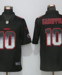 San Francisco 49ers Jimmy Garoppolo #10 Nfl 2020 Black Jersey
