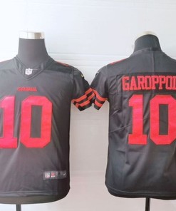 San Francisco 49ers Jimmy Garoppolo #10 Nfl 2020 Dark Brown Jersey