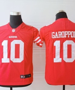 San Francisco 49ers Jimmy Garoppolo #10 Nfl 2020 Red Jersey