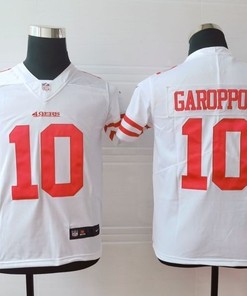 San Francisco 49ers Jimmy Garoppolo #10 Nfl 2020 White Jersey