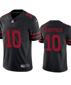 San Francisco 49ers Jimmy Garoppolo Black Vapor Untouchable Limited Jersey