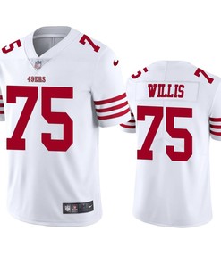 San Francisco 49ers Jordan Willis 75 White Vapor Limited Jersey - Men's