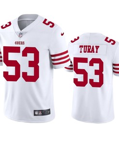 San Francisco 49ers Kemoko Turay 53 White Vapor Limited Jersey - Men's