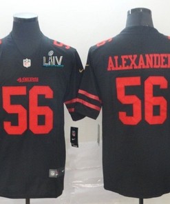 San Francisco 49ers Kwon Alexander # 56 2020 Nfl Black Jersey Jersey