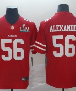 San Francisco 49ers Kwon Alexander # 56 2020 Nfl Red Jersey Jersey